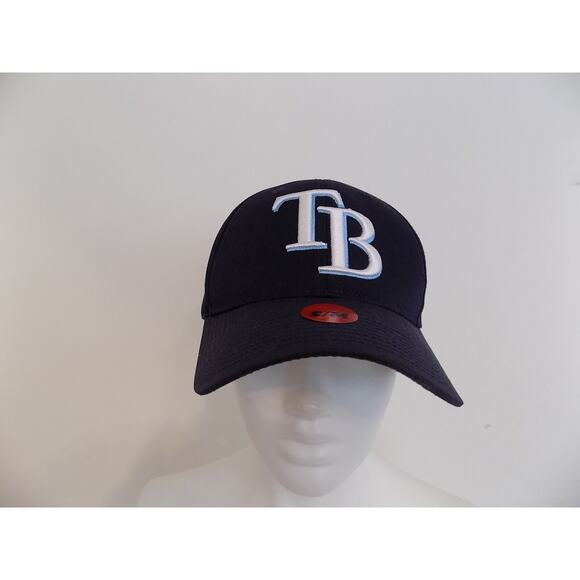Tampa Bay hat adjustable navy size Small/Medium unisex MLB NEW - Picture 2 of 8